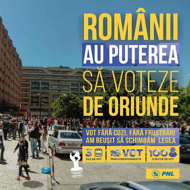 vot romani prezidentiale 2019 diaspora sectii